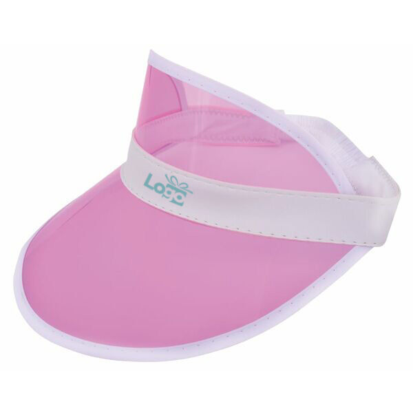 Sunvisor Cindy | PVC zonneklep | Bedrukking op band | Festival item
