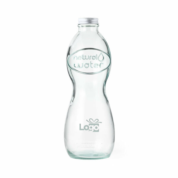 Waterfles Limpix | Gerecycled glas | 1 liter | Schroefdop Waterfles Limpix | Gerecycled glas | 1 liter | Schroefdop