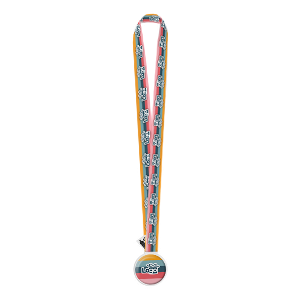Custom made medaille Gerry | Ø 7 cm | rPET | All-over print Custom made medaille Gerry | Ø 7 cm | rPET | All-over print