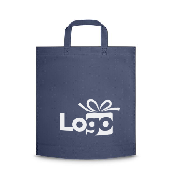 Non-woven shopper Notting | 80 g/m² | 38×41,5×8,5 cm | Korte hengsels