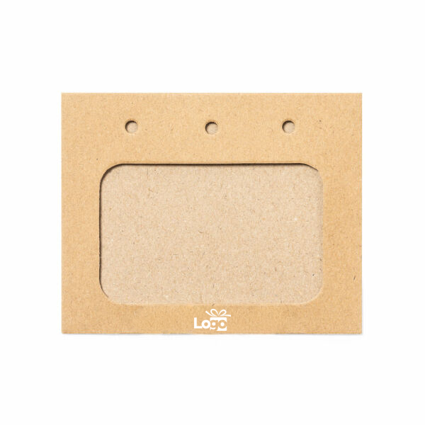 Gerecycled kartonnen badge Tures | 9,2×11,5 cm | ID kaarten houder Gerecycled kartonnen badge Tures | 9,2×11,5 cm | ID kaarten houder