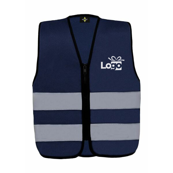 Kinder veiligheidsvest Mouna | Ritssluiting | Reflectie EN17353 | 3 kinder maten Kinder veiligheidsvest Mouna | Ritssluiting | Reflectie EN17353 | 3 kinder maten