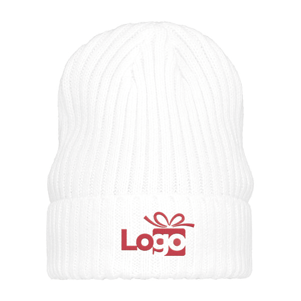 Grof gebreide muts Tygo | Acryl | Met omslag