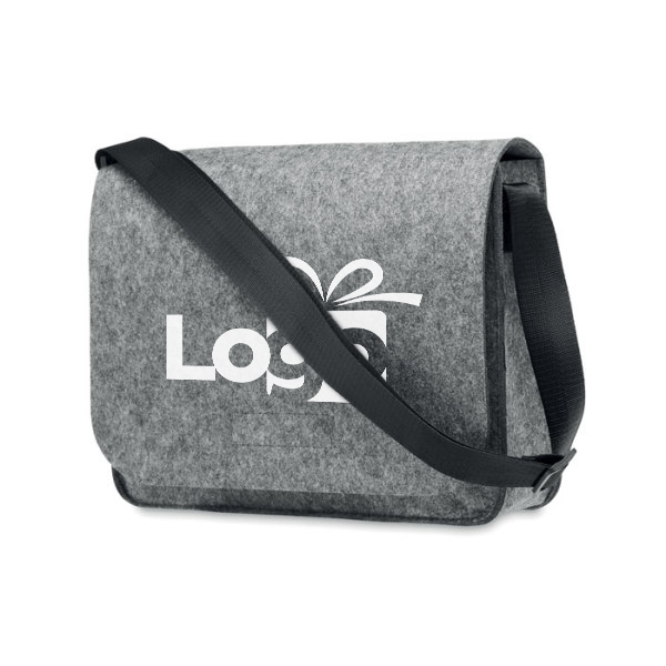 BAGLO - Vilten laptoptas van RPET