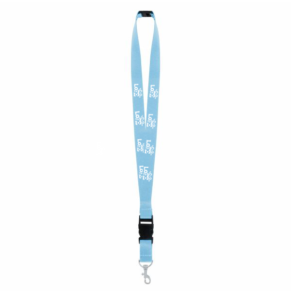 Polyester keycord Noah | 25 mm | Karabijnhaak | Safetyclip Polyester keycord Noah | 25 mm | Karabijnhaak | Safetyclip