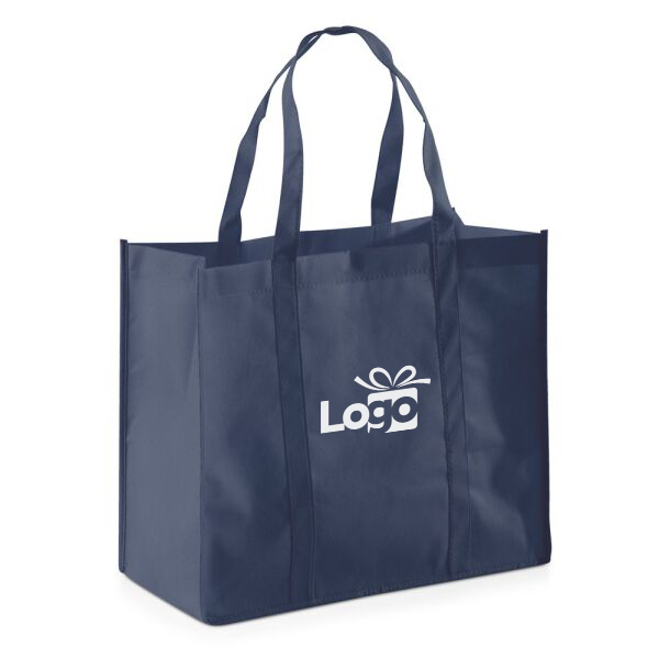 Non-woven shopper Ovi | 80 g/m² | 40×34×20 cm | Met bodem