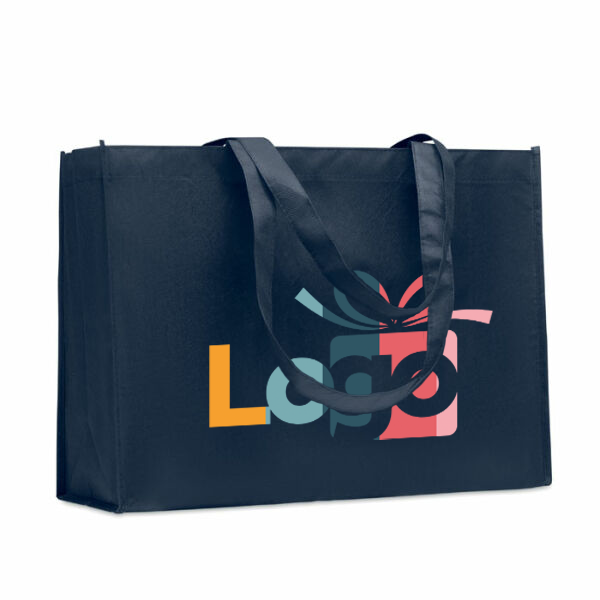 Non-woven strandtas Kaimono | 80 g/m² | 45×32×16 cm | Met bodem 