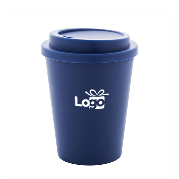 Thermosbeker Peppulu | Gerecycled PP | 300 ml | Met drinkdeksel Thermosbeker Peppulu | Gerecycled PP | 300 ml | Met drinkdeksel