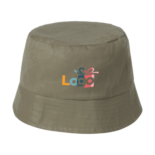 Fishing cap Bucketo | Katoenen vissershoed | Bedrukking op hoed | Festival item