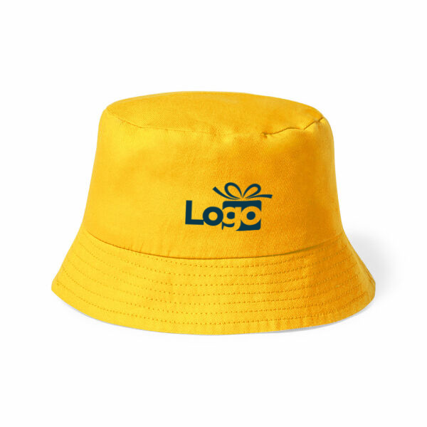 Kinder zonnehoed Timon | Katoenen vissershoed | Bedrukking op hoed | Zonnehoed