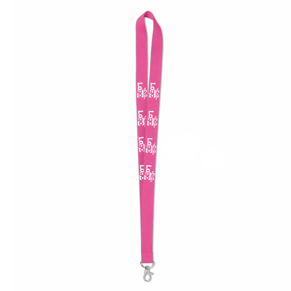 Polyester lanyard Simple lany | 20 mm | Metalen haak Polyester lanyard Simple lany | 20 mm | Metalen haak