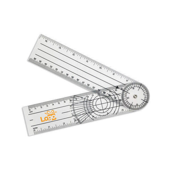 Goniometer bedrukt met logo