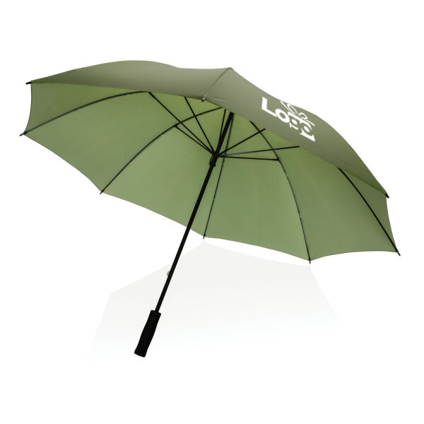 Duurzame rPET paraplu Hurricane | Handmatig | Ø120 cm | Kunststof handvat